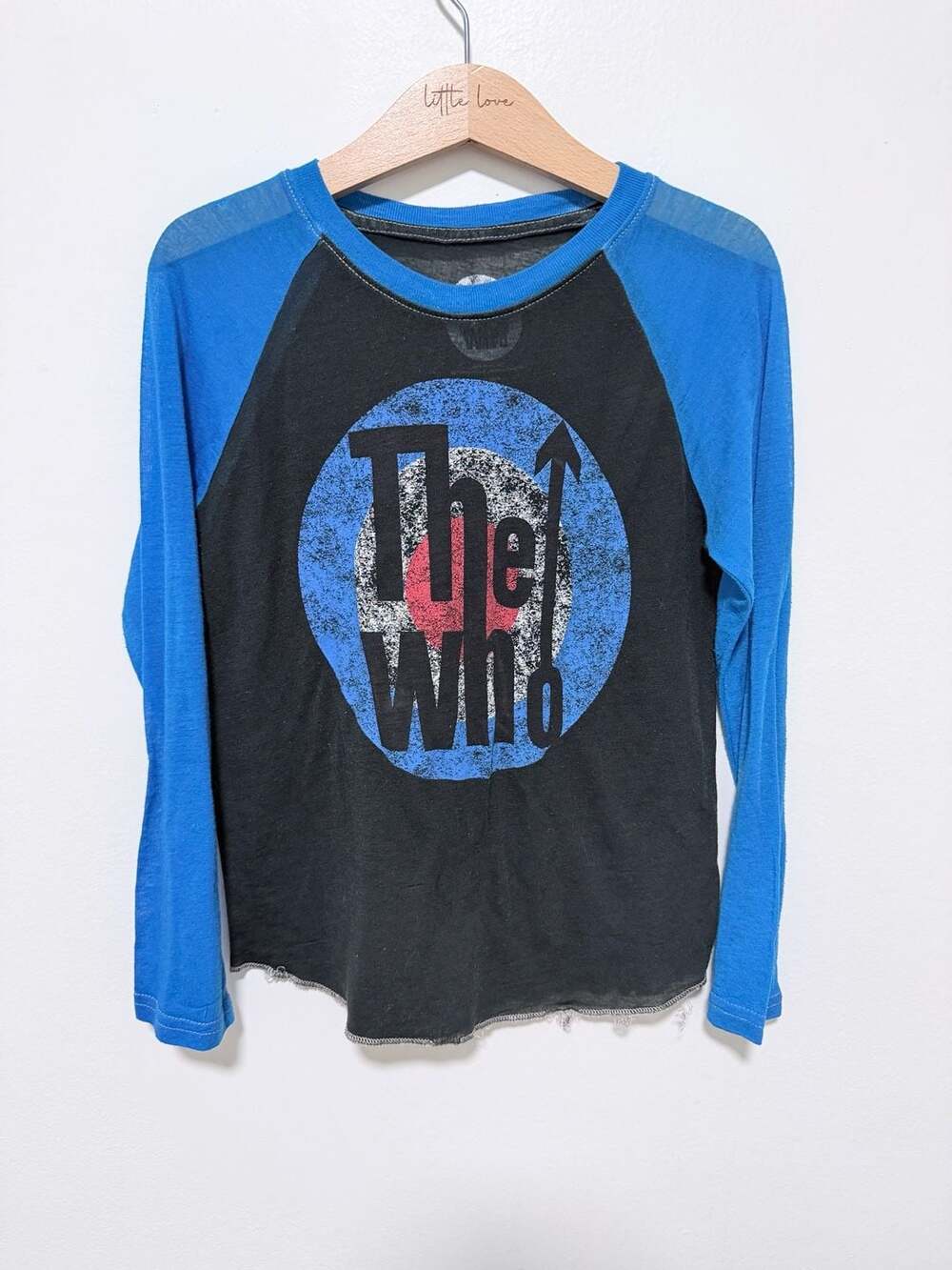 The Who Raglan Long Sleeve Shirt Size 4T Vintage